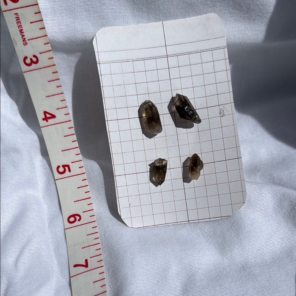 Smoky Quartz Crystal Set